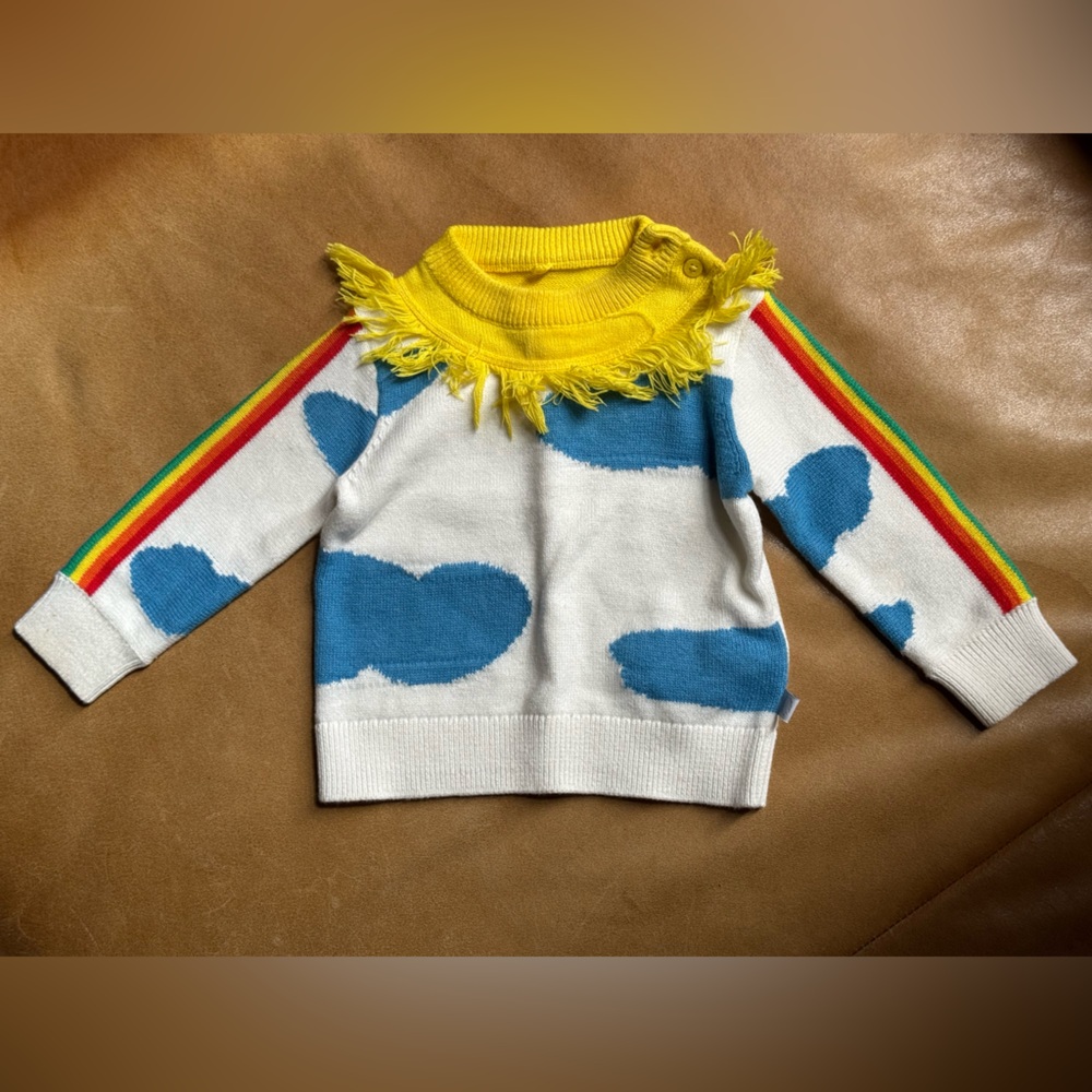 Stella McCartney Kids Rainbow Sunshine sweater